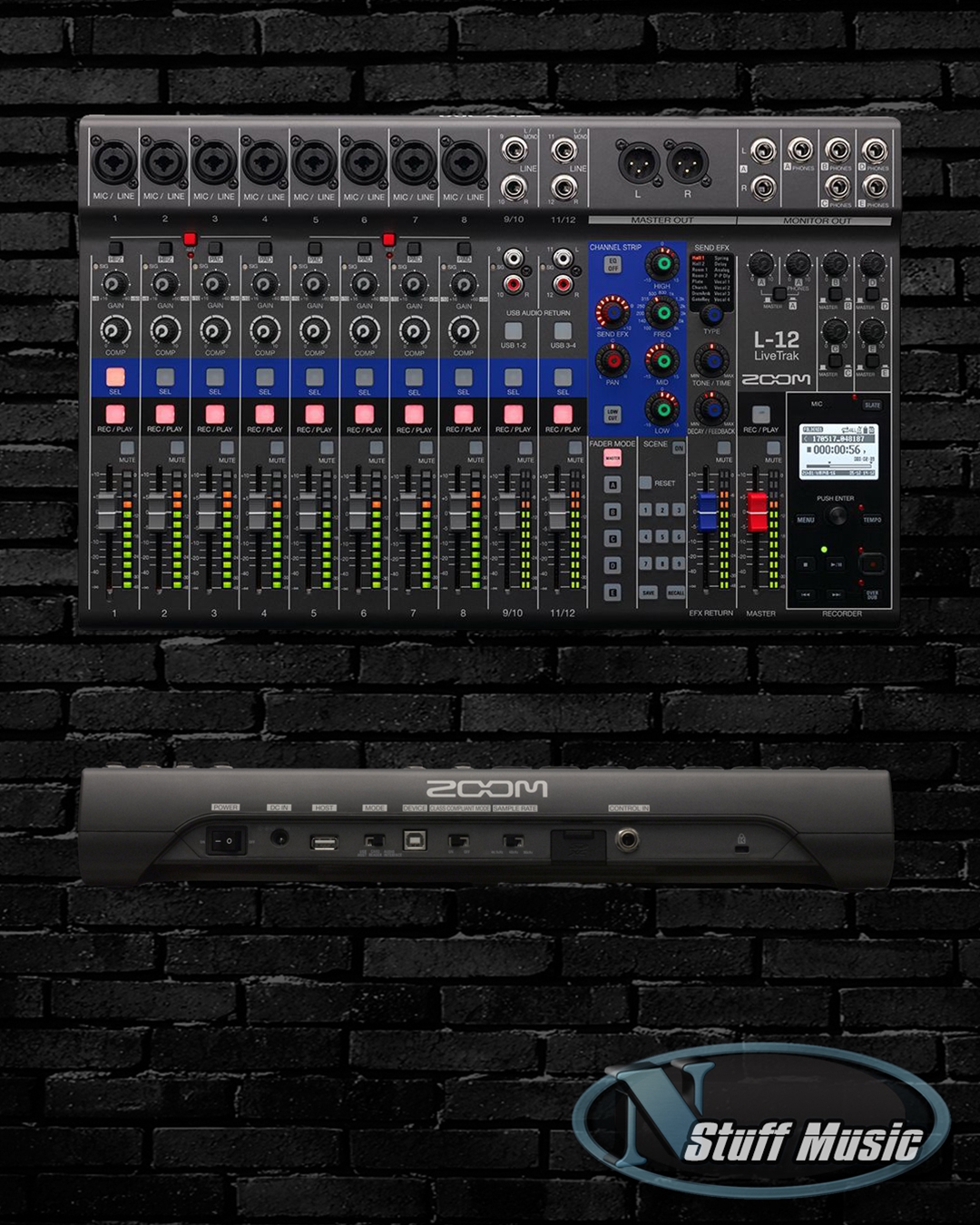 Zoom LiveTrak L-12 - 12-Channel Digital Mixer - Rental